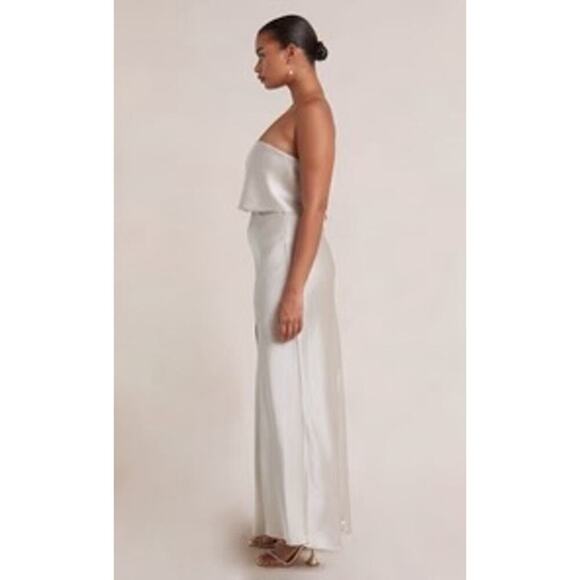 Bec And Bridge The Dreamer Strapless Top and Skirt Two Piece Set Size 4 White - Picture 2 of 11